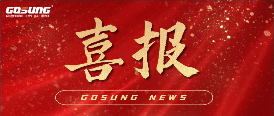 GOSUNG資訊丨全競標最高分！GOSUNG強勢中標醴陵水務項目，領跑不銹鋼管道行業新高度！